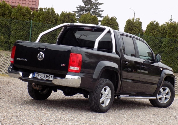 Volkswagen Amarok cena 69999 przebieg: 220000, rok produkcji 2012 z Kościerzyna małe 436